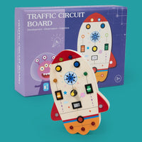 Montessori Busy Board Sensory Toy