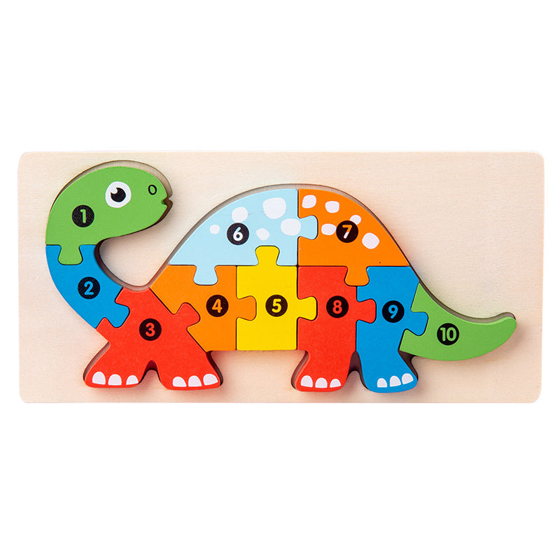 Wooden 3D Puzzle Educational Toy