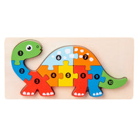 Wooden 3D Puzzle Educational Toy
