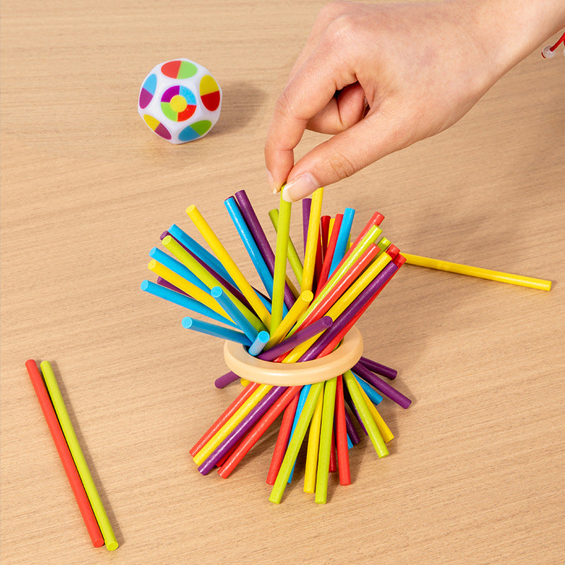 Interactive stick-drawing toy