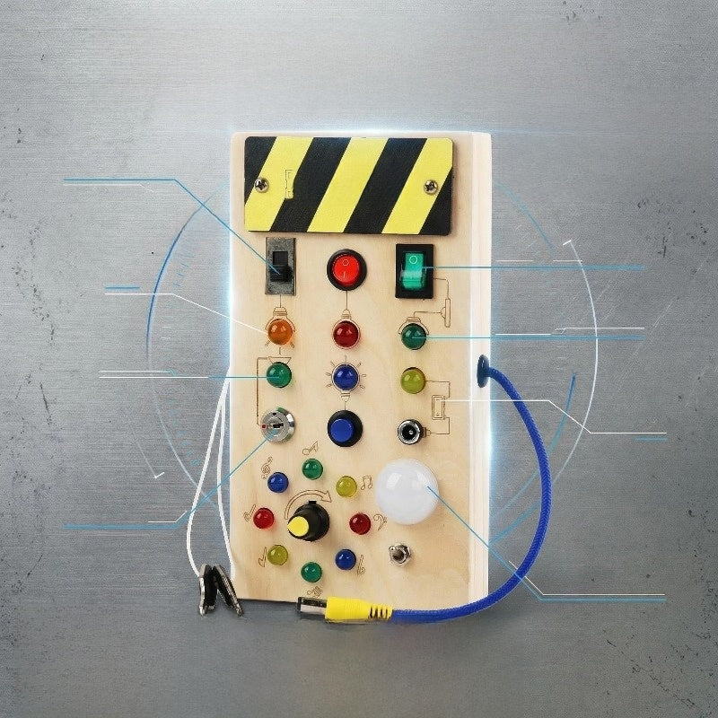 Montessori Busy Board Sensory Toy