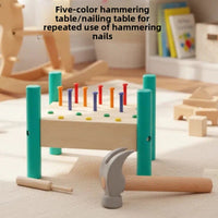 Montessori Wooden Percussion Board Early Learning Toy