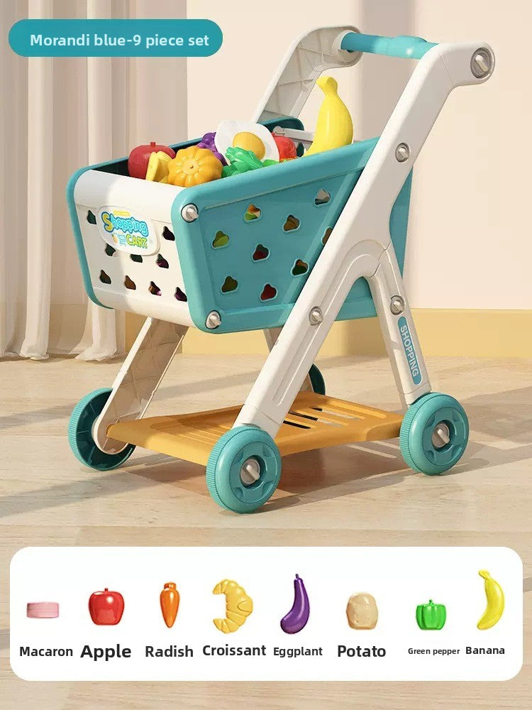 Kids Shopping Cart Toy Set