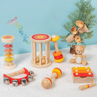 Wooden Early Education Musical Instrument Set for Infants
