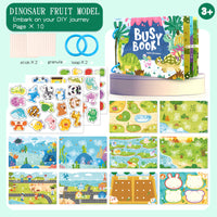 Montessori Busy Book for Early Learning