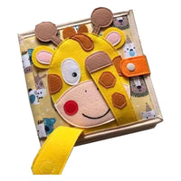 Quiet Book Montessori Baby Toys Felt Busy Book Kids
