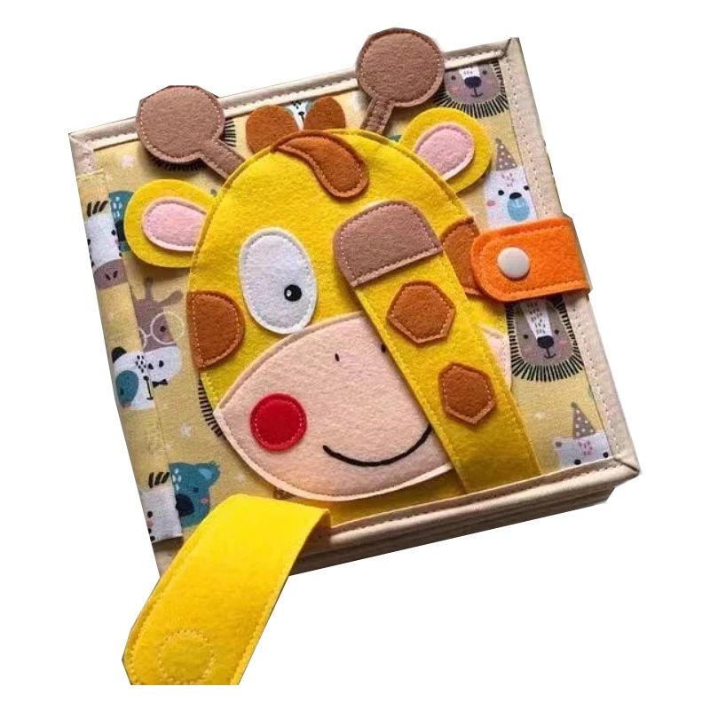 Felt Quiet Book for Toddlers