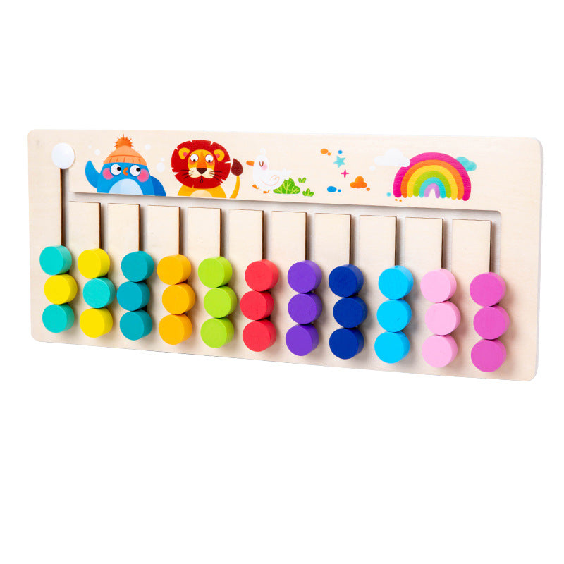 Wooden Montessori Color Matching Chess