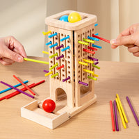 Interactive stick-drawing toy