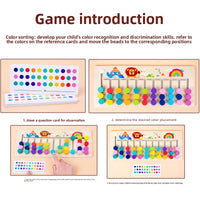 Wooden Montessori Color Matching Chess