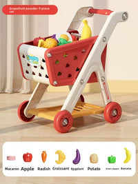Kids Shopping Cart Toy Set
