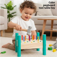 Montessori Wooden Percussion Board Early Learning Toy