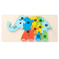 Wooden 3D Puzzle Educational Toy